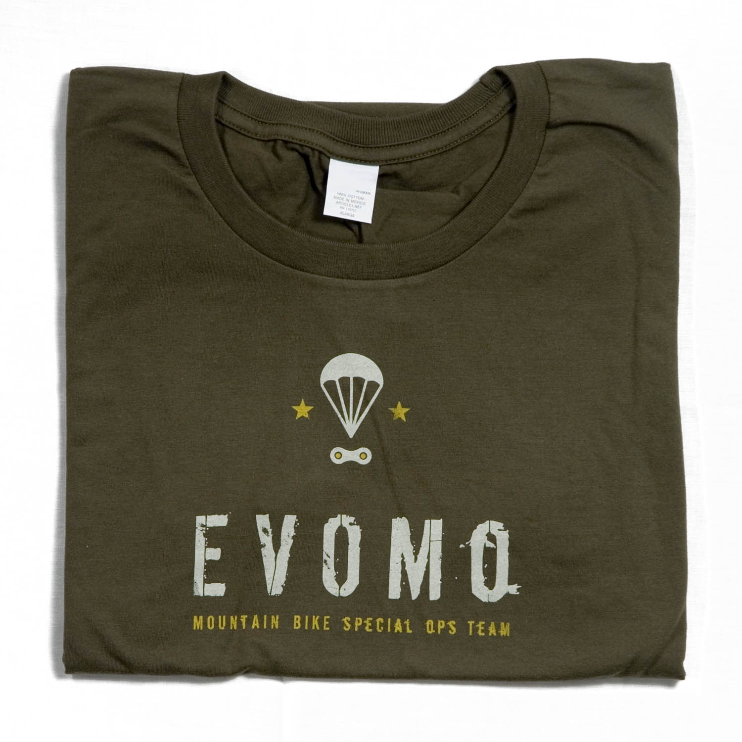 evomo mountain bike clothing advertising mens ranger t-shirt photo by bryan thombs shot on nikon